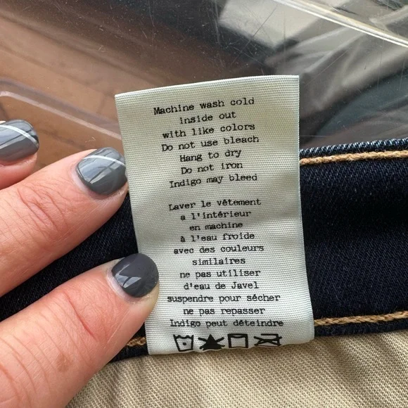 rag & bone Ankle Skinny Jeans size 28 - Picture 8 of 10